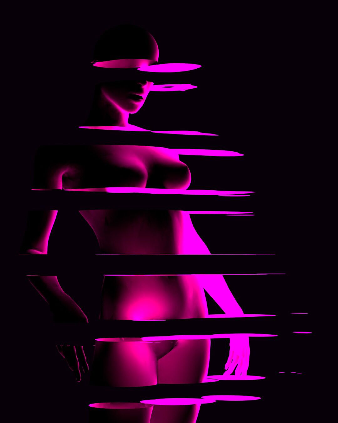 big neon woman pinterest mosquito